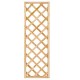 Trellis geïmpregneerd diagonaal met rechte lijst 180x60 cm